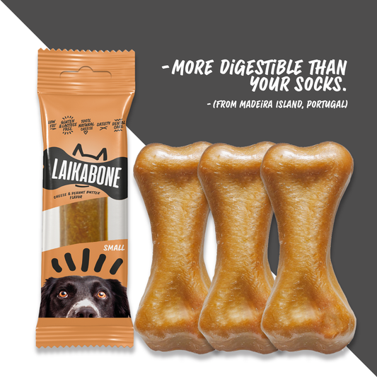 Dog Treats Cheese & Peanut Butter chew (BOX)
